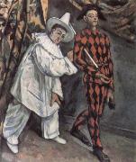 Pierrot and Harlequin Paul Cezanne